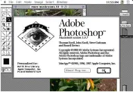  ??  ?? The first version of Adobe Photoshop was pretty groundbrea­king, but it has come a long way since then!