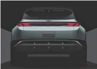  ??  ?? Linjerne på konceptbil­en er meget taet på designet af den naeste generation af Tucson. Foto: Hyundai
