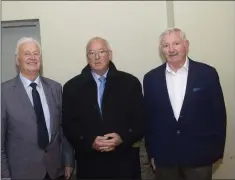  ??  ?? Michael Behan with Noel and Pat Carthy.