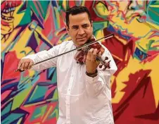  ?? Annerys Carvajal ?? Violinist Eddy Marcano