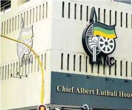  ??  ?? PRESSURE: A senior Standard Bank official has claimed that the bank’s CEO was “called to Luthuli House” to explain to the ANC why it had closed Gupta accounts.