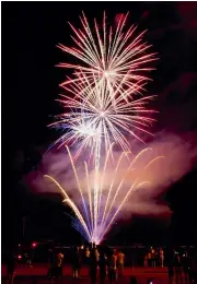  ??  ?? The Rotary Club of Corowa is encouragin­g residents to once again support the New Year’s Eve fireworks display.