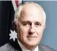  ??  ?? Malcolm Turnbull