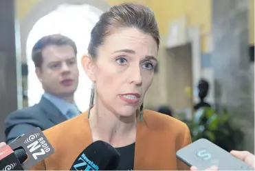  ?? Photo / Mark Mitchell ?? Jacinda Ardern is an adept spinmeiste­r, but right now, what matters is improving the facts of NZ’s Covid response.