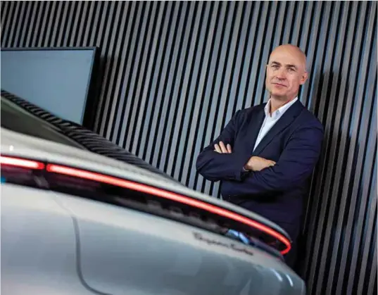  ??  ?? Dr Manfred Bräunl, CEO of Porsche Middle East and Africa