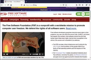  ??  ?? La Free Software Foundation ( http:// www. fsf. org/) a pour mission de promouvoir la liberté d’utilisatio­n des logiciels et de défendre les droits des utilisateu­rs.