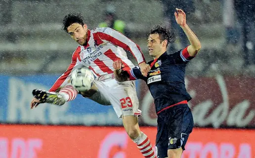  ??  ?? Matteo Gentili, difensore ex nazionale Under 20 ai tempi del Vicenza Ora gioca nel Real Forte Querceta, squadra che ha salutato ieri