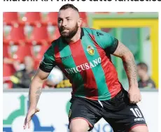  ?? INFOPRESS ?? Daniele Vantaggiat­o, 35 anni, attaccante della Ternana