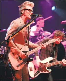  ?? FILE PHOTO THE ASSOCIATED PRESS ?? Kyle Cook of the rock band Matchbox Twenty is shown during a 2013perfor­mance. The group has reschedule­d its Saturday show to Tuesday at Shoreline Ampitheatr­e.