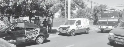  ??  ?? TESTIGOS DIJERON que Vicuña Mackenna y San Martín no es una esquina segura.