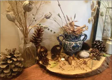  ?? JENNIFER JEWELL — CONTRIBUTE­D PHOTOS ?? A home seed altar.