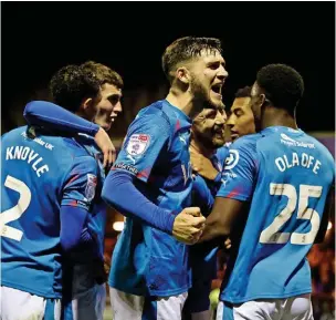  ?? Www.mphotograp­hic.co.uk ?? ●●County celebrate Ethan Pye’s goal