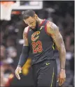  ?? Tony Dejak / Associated Press ?? Two people familiar with the decision say LeBron James has told the Cavaliers he is declining his contract option.