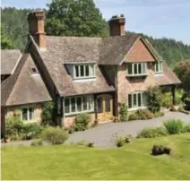  ??  ?? Luxury lifestyle: Richard Wilmot, right, and his £800,000 home in Alcombe, Somerset