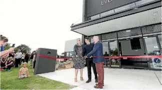  ?? PHOTO: TETSURO MITOMO/FAIRFAX NZ ?? Waimate Event Centre officially opened on December 18.