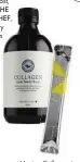  ??  ?? Collagen Inner Beauty Boost, $39.95, THE BEAUTY CHEF, thebeauty chef.com Marine Collagen in Citrus, $49.95, PROPLENISH, proplenish.com.au