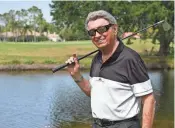  ?? ?? Ken Serroka’s home overlooks the 15th hole at Legacy Golf Course in Lakewood Ranch Golf and Country Club.