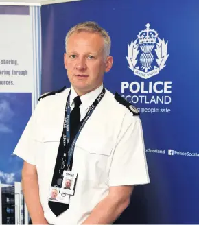  ??  ?? Clear advice Deputy Chief Constable Malcolm Graham