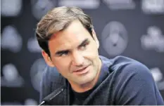  ?? GETTY ?? Roger Federer trifft in Stuttgart morgen auf Mischa Zverev.