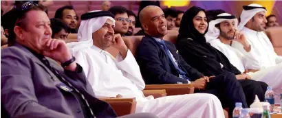  ?? Photos by Juidin Bernarrd ?? Officials and delegates attending The National Treasure event at Dubai Chamber of commerce on Tuesday. —