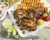  ??  ?? Jamaican jerk chicken is probably the most famous Caribbean dish.