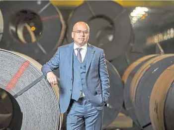  ?? ?? UNDER FIRE: Sanjeev Gupta controls the conglomera­te that own the Lochaber plant.