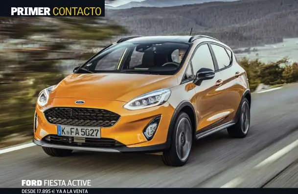  ??  ?? FORD FIESTA ACTIVE