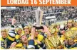  ??  ?? HV71, svenska mästare 2016/17.