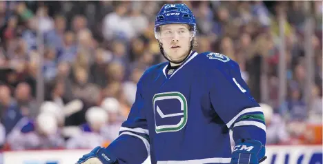  ?? RICH LAM/GETTY IMAGES ?? The Canucks and their fans are expecting a lot from prospect Brock Boeser after his play at the end of last season.