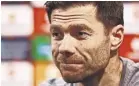  ?? ?? ▲ Xabi Alonso backs his side to push on as they chase two more trophies