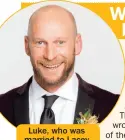  ??  ?? Luke, who was married to Lacey