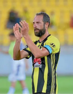  ?? GETTY IMAGES ?? Wellington Phoenix captain Andrew Durante is hopeful a new head coach will be signed soon.