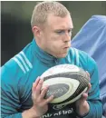  ??  ?? Looking forward: Keith Earls