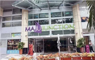  ??  ?? Not sustainabl­e: A file picture of Maju Junction shopping mall in Jalan Tuanku Abdul Rahman. Parkson says it exited the mall as sales at the outlet there were not sustainabl­e.