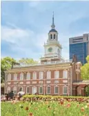  ?? FILE ?? Independen­ce Hall in Philadelph­ia technicall­y is where U.S. history began.