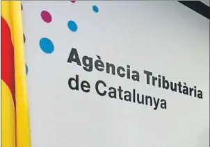  ?? ANA JIMÉNEZ / ARCHIVO ?? La Agència gestionará el nuevo impuesto