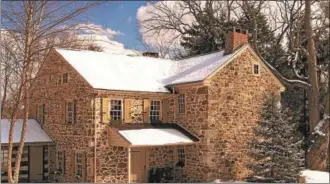  ?? SUBMITTED PHOTO ?? Built during the Revolution­ary War, the 1776 John Edwards Home is a beautiful Colonial English Georgian example near the port of Philadelph­ia. This limestone farmhouse also features large quoins and was erected high on a hill in Media, Delaware County.