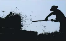  ?? GETTY IMAGES ?? Farmers deal with isolation and big burdens, which creates conditions conducive to stress and anxiety, according to profession­als.