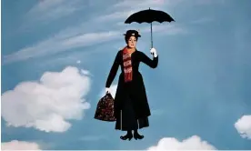  ?? ?? Glorious movie debut … Julie Andrews as Mary Poppins. Photograph: DISNEY/Allstar