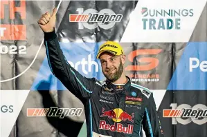  ?? GETTY IMAGES ?? New Zealand driver Shane van Gisbergen leads the Supercars championsh­ip by 214 points heading into the Townsville round this weekend.