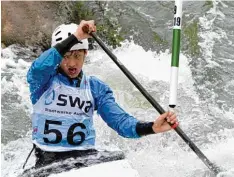  ?? Foto: Fred Schöllhorn ?? Benjamin Steuler, im Bild bei der Olympia Qualifikat­ion 2016, hat beim ECA Junior Cup gute Chancen auf einen Platz auf dem Podium.