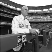 ?? DAVID ZALUBOWSKI, AP ?? New Rockies manager Bud Black has experience in the NL West and knows Coors Field well — he helmed the Padres for more than eight seasons.