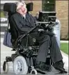  ??  ?? Stephen Hawking verstarb im März . Foto: dpa/pa