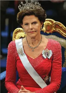  ?? PHOTO: GETTY IMAGES ?? Queen Silvia, patron of the controvers­ial Swedish-German Associatio­n