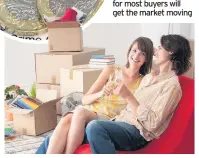  ??  ?? Below: It’s hoped that removing stamp duty for most buyers will get the market moving