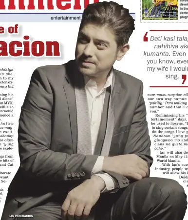  ??  ?? IAN VENERACION