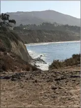  ?? ?? Carpinteri­a Bluffs Nature Preserve offers expansive views and can be combined with a stroll on the sand. A seal sanctuary is nearby.