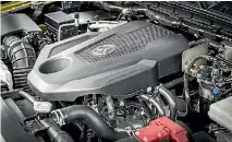  ?? SUPPLIED ?? While the four-cylinder X-class models have a Renault-nissan powertrain, the V6 is pure Mercedes-benz.