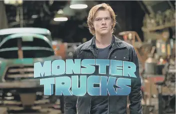  ??  ?? Monster Truck is a cross between ET and the Fast and the Furious