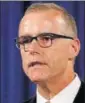  ?? REUTERS FILE ?? Former acting FBI director Andrew Mccabe